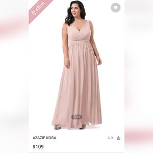Azazie Kora Bridesmaid Dress in Dusty Rose